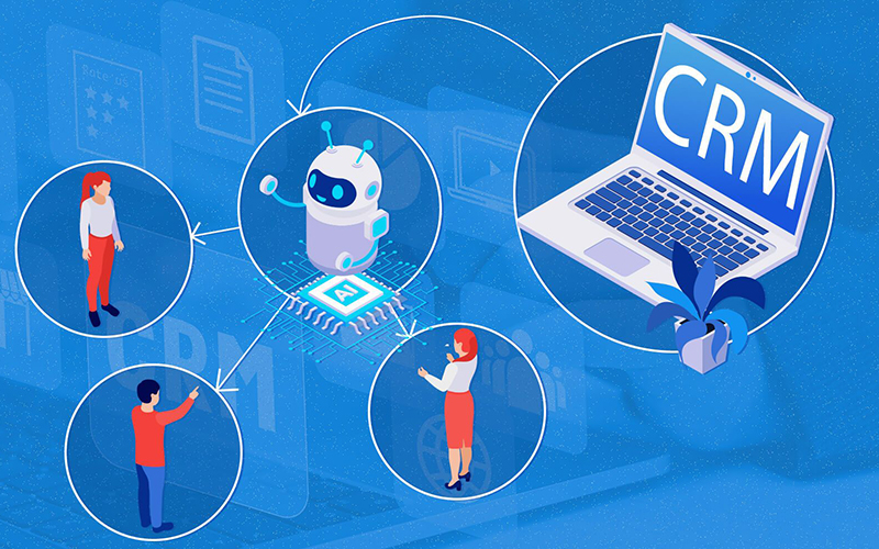 Phần mềm CRM tích hợp AI trong bán hàng đa kênh