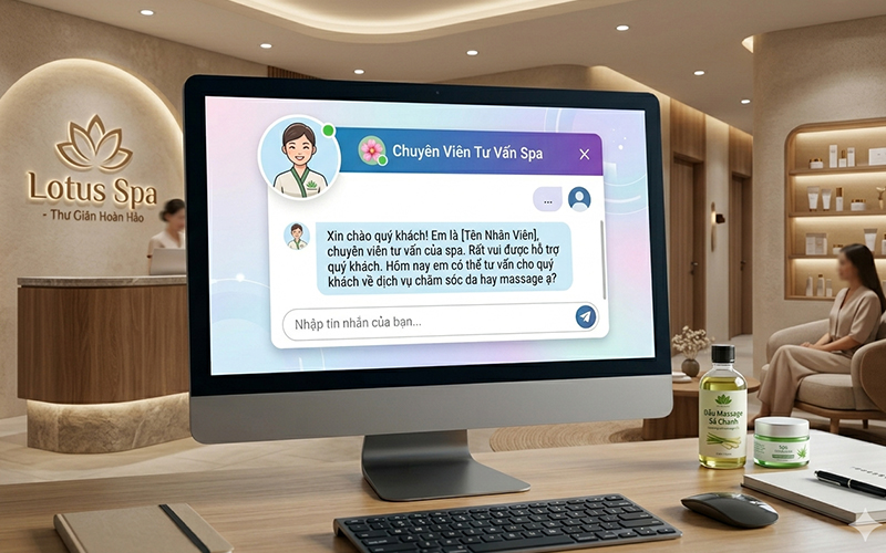 cài tin nhắn chào tự động