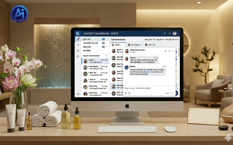 thiếu nhân sự trả lời tin nhắn