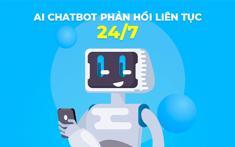 ứng dụng trả lời tin nhắn tự động 24/24