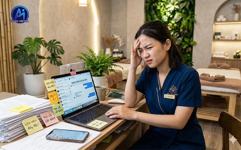 dịch vụ trả lời tin nhắn tự động cho spa