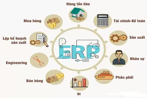 ERP giúp doanh nghiệp tối ưu quản lý, vận hành và nâng cao hiệu quả.
